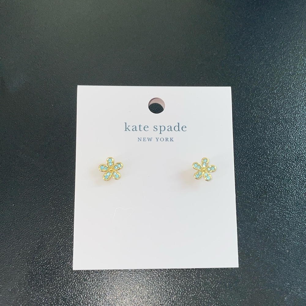 NWT Kate Spade Flower Studs